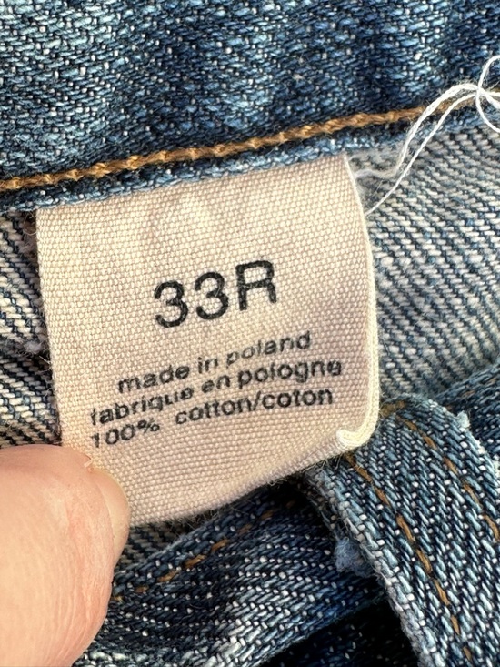 John Varvatos USA Authentic Fit Jeans ~33R - Picture 4 of 4